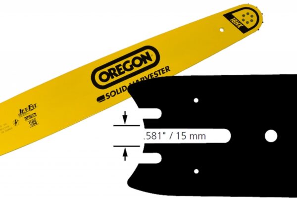 Guide pour abatteuse, Oregon, JET-FIT, 75cm, piñon 16-17 = IF2811-75PX = KF25-80TN (PONSSE) – Image 2