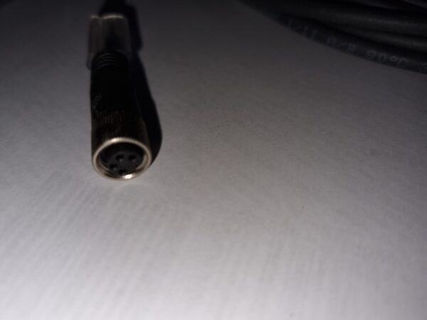 Encoder cable, mini connector, straight.