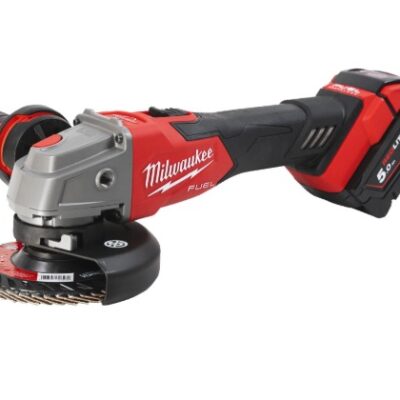 Amoladora angular M18 FUEL™ + Kit 2 baterías M18B5 + cargador rápido M12-18FC