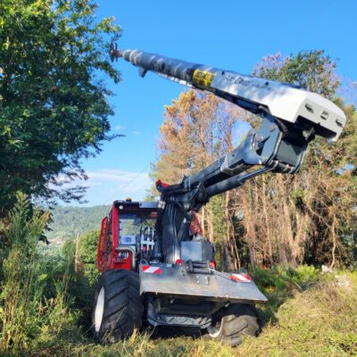 Automulcher on wheels - Chaptrack 282