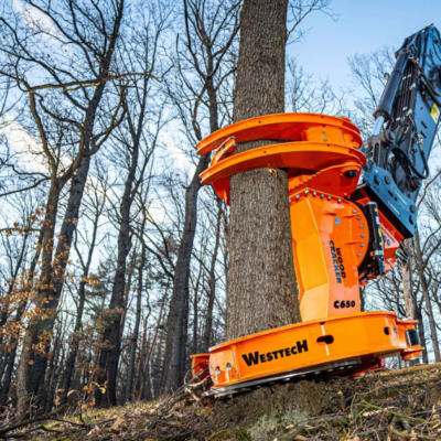 Tête de coupe forestière – Woodcracker C650 WESTTECH