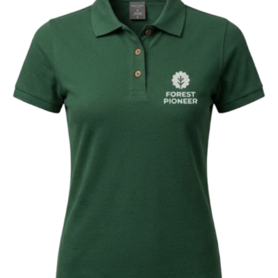 Polo Verde Oscuro «ST Almacén» FP – Mujer Talla 3XL