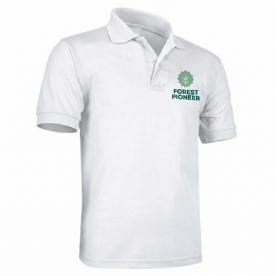 Polo Blanco «STAFF» FP – Hombre Talla 2XL