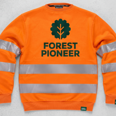 Sudadera Naranja Fluo «FLUO» FP – Unisex Talla L